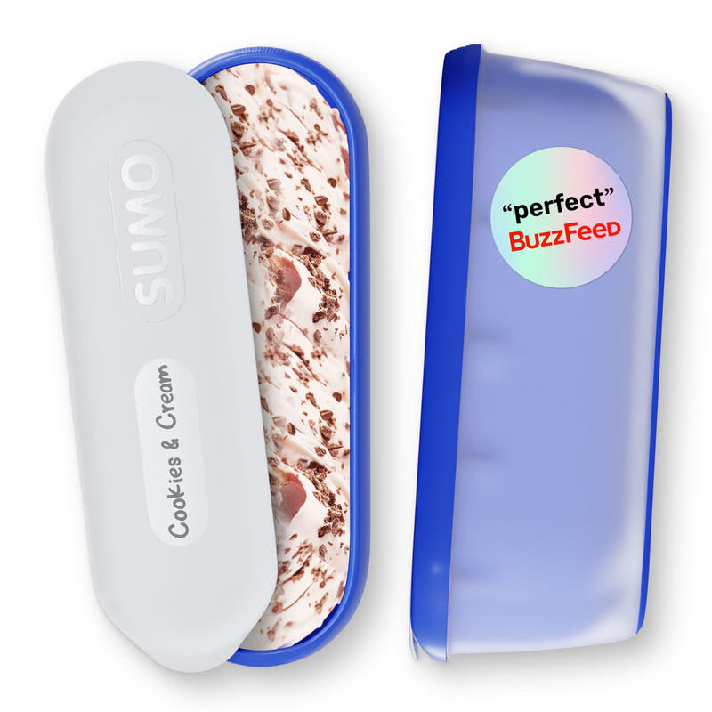 SUMO ice cream container - blue