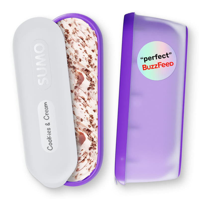 SUMO ice cream container - purple