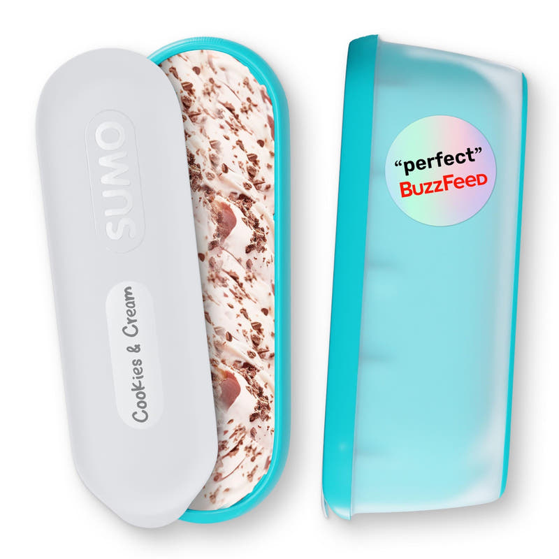 SUMO ice cream container - turquoise